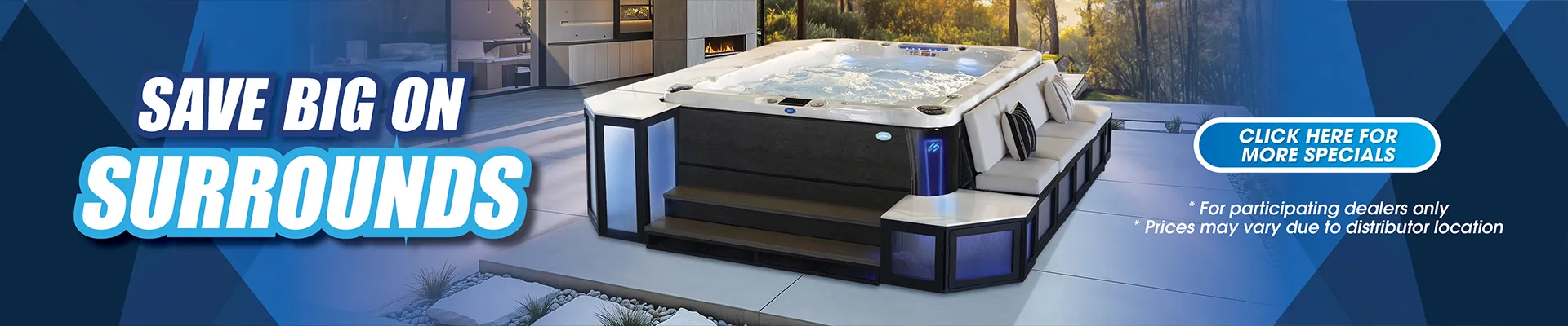 Calspas hot tub being used in a family setting - Bremerton