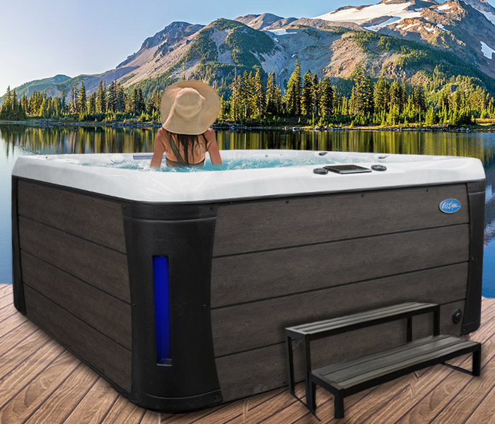 Calspas hot tub being used in a family setting - hot tubs spas for sale Bremerton